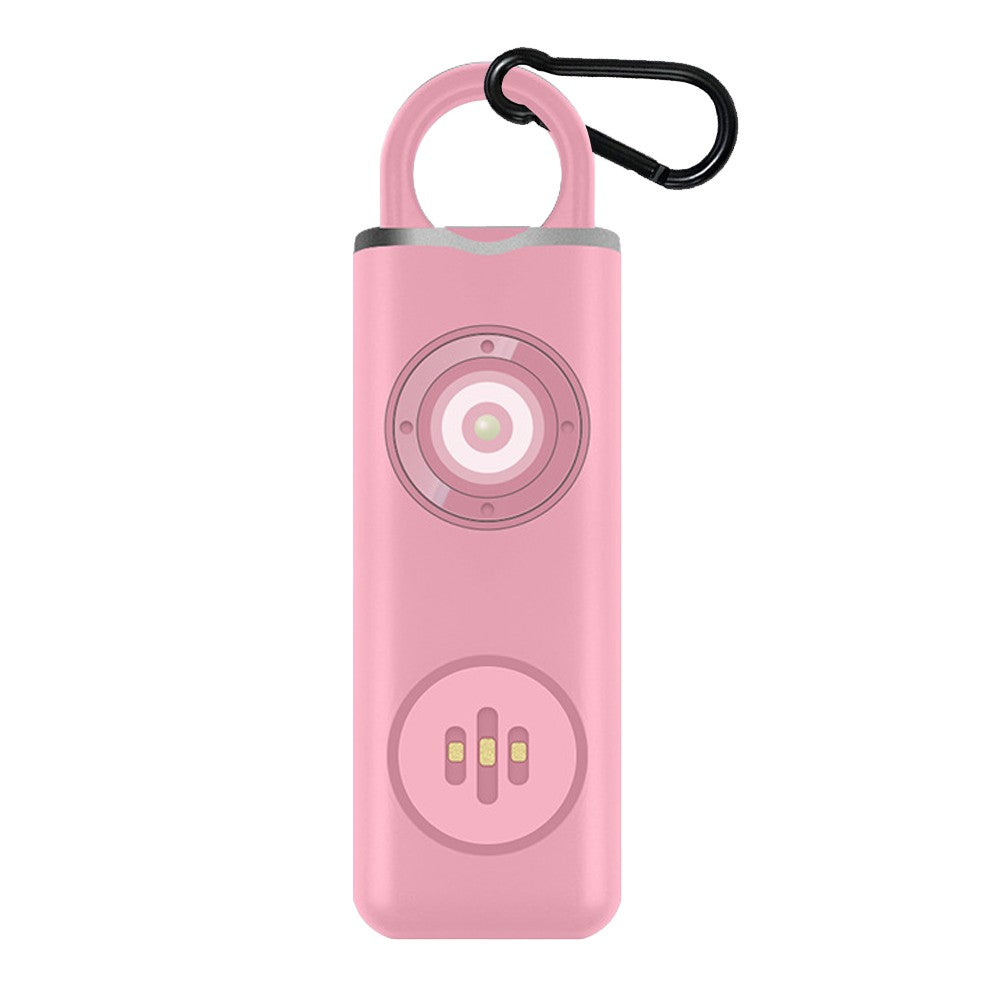 Women Safety Personal Alarm 130dB Self Defense Siren with Strobe Light - Pink