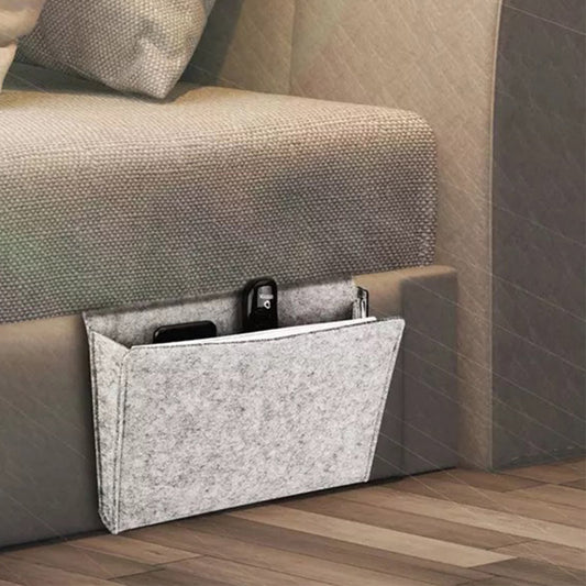 Felt Bedside Caddy Organizer Sofa Hanging Storage Bag