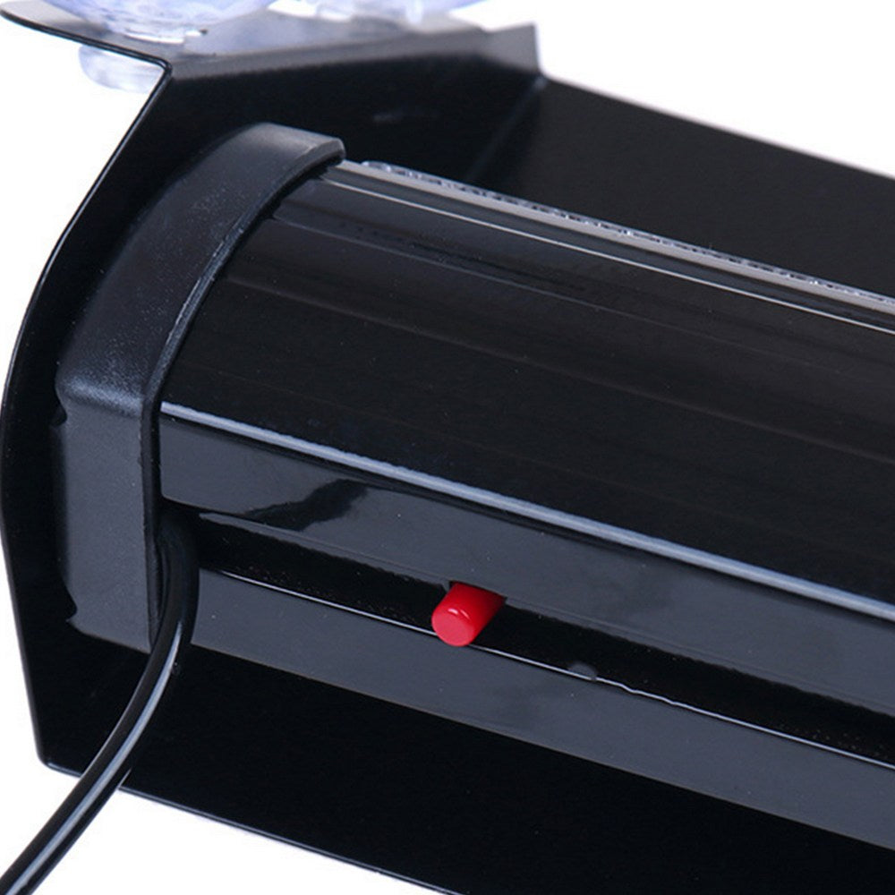Red Blue Car Police Strobe Flash Light Dash Urgency 3 Flashing Lamp DC 12V