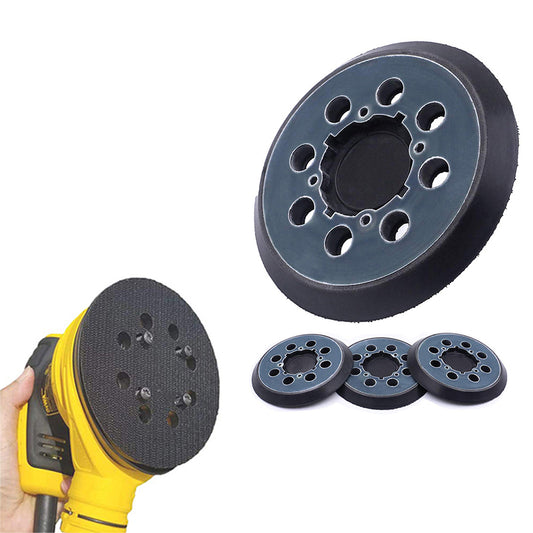 4 Packs 8 Hole Hook Loop Replacement Sanding Pad for DeWalt DWE64233 and N329079