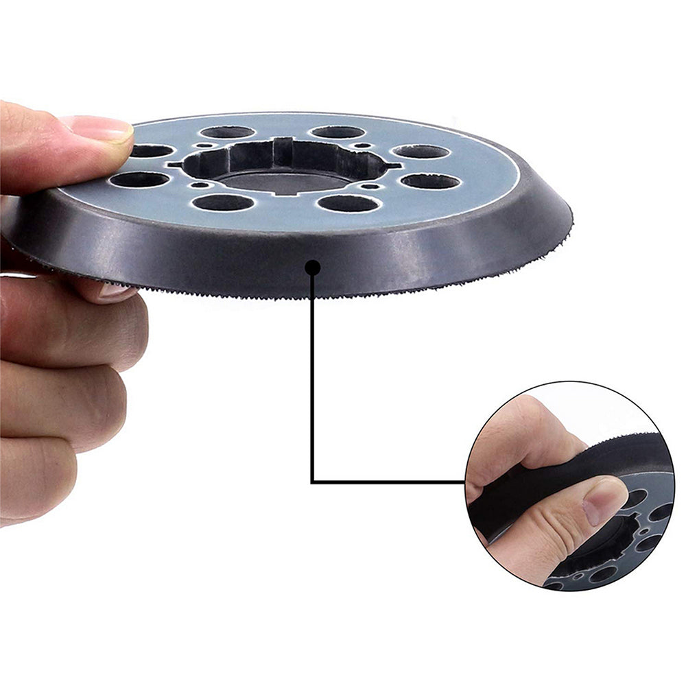 4 Packs 8 Hole Hook Loop Replacement Sanding Pad for DeWalt DWE64233 and N329079