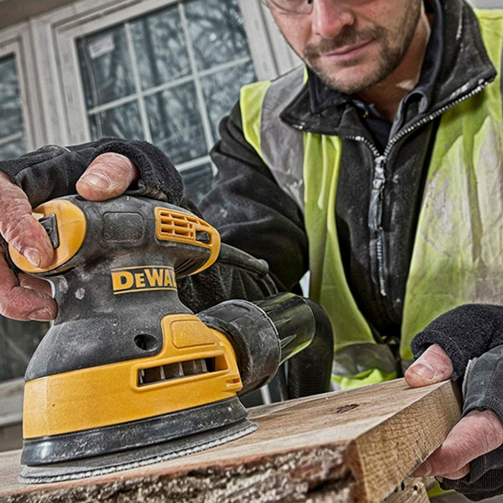 4 Packs 8 Hole Hook Loop Replacement Sanding Pad for DeWalt DWE64233 and N329079