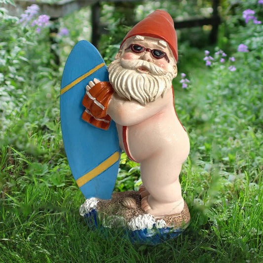 Garden Gnome Statue Ornament Outdoor Unique Statue Sculpture