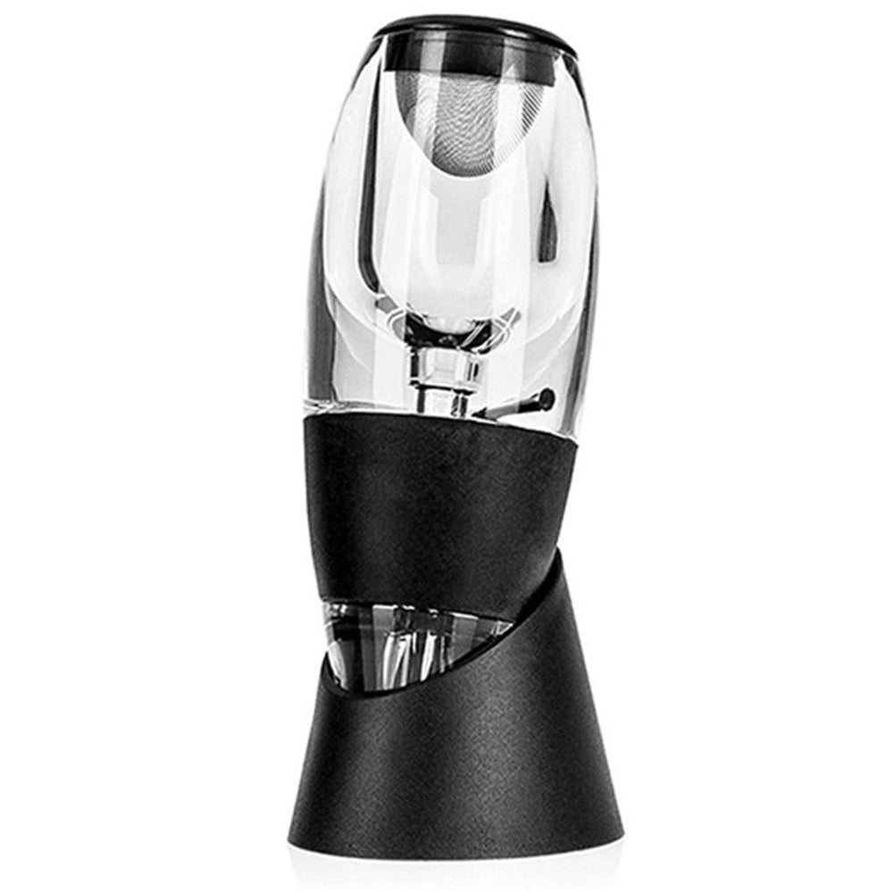3X Wine Aerator Decanter Pourer Sediment Filter with Base