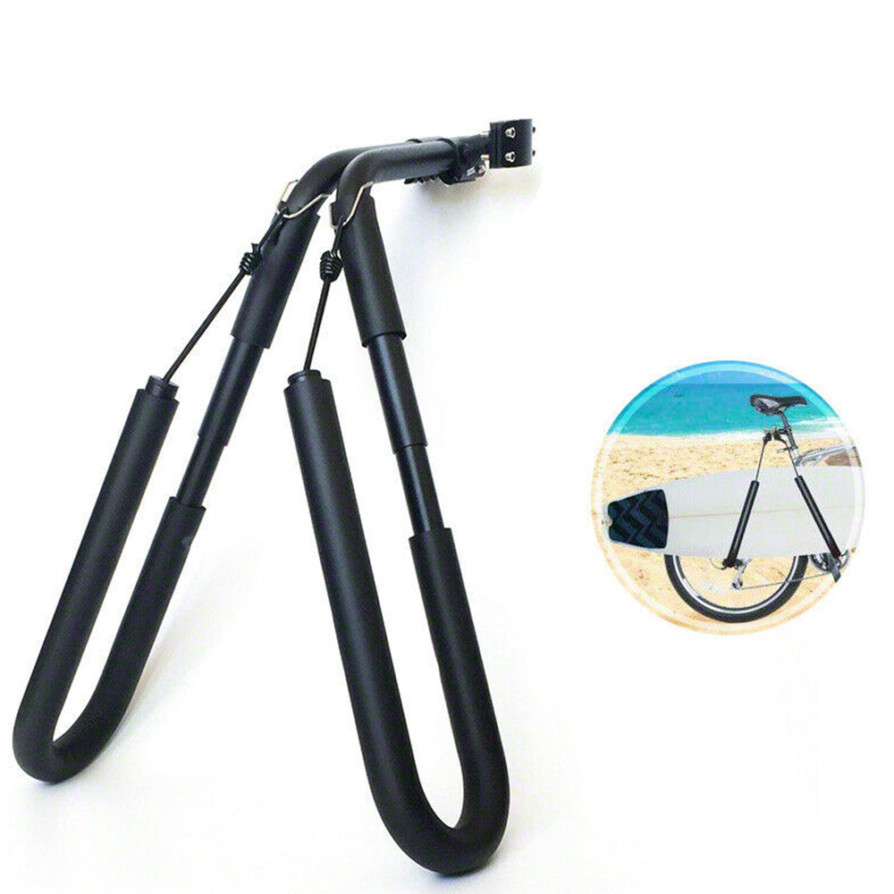 Adjustable Surfboard Bicycle Bike Rack Skimboard Carrier Holder