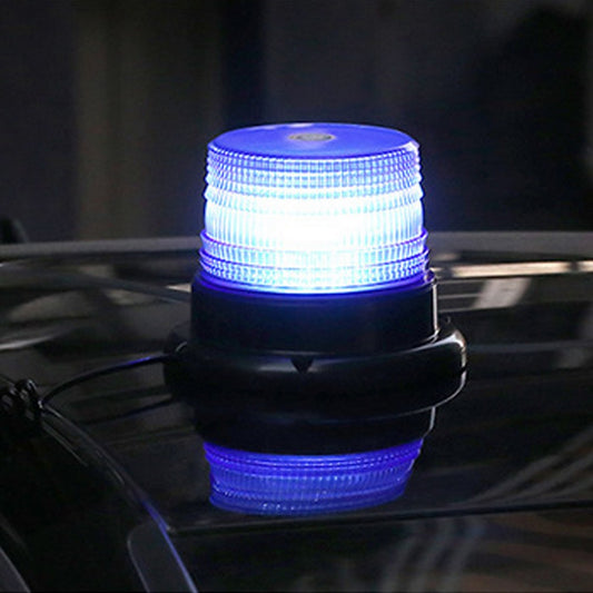Car Emergency Beacon Strobe Light LED Flashing Lights Warning Lamp Blue
