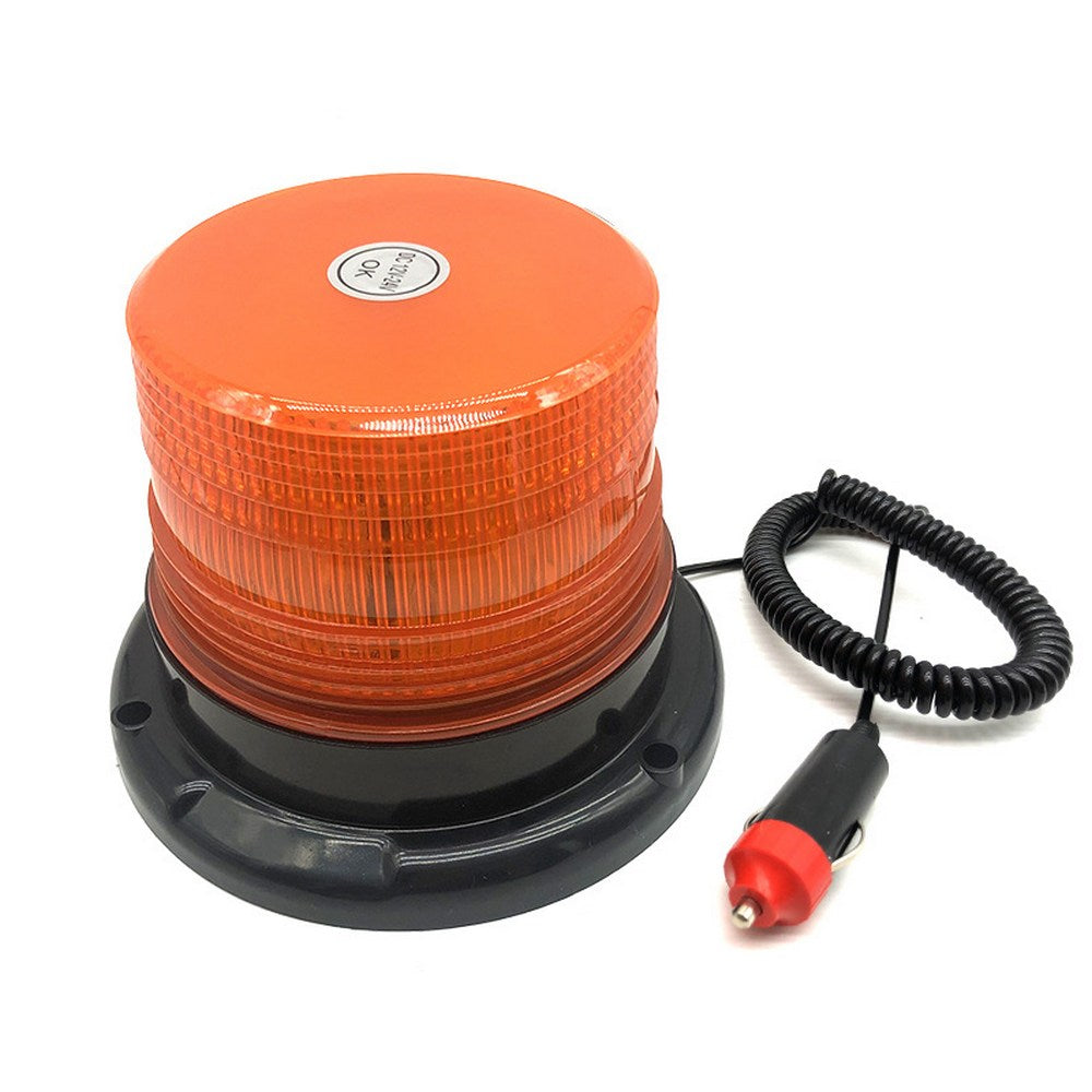 Car Emergency Beacon Strobe Light LED Flashing Lights Warning Lamp Orange