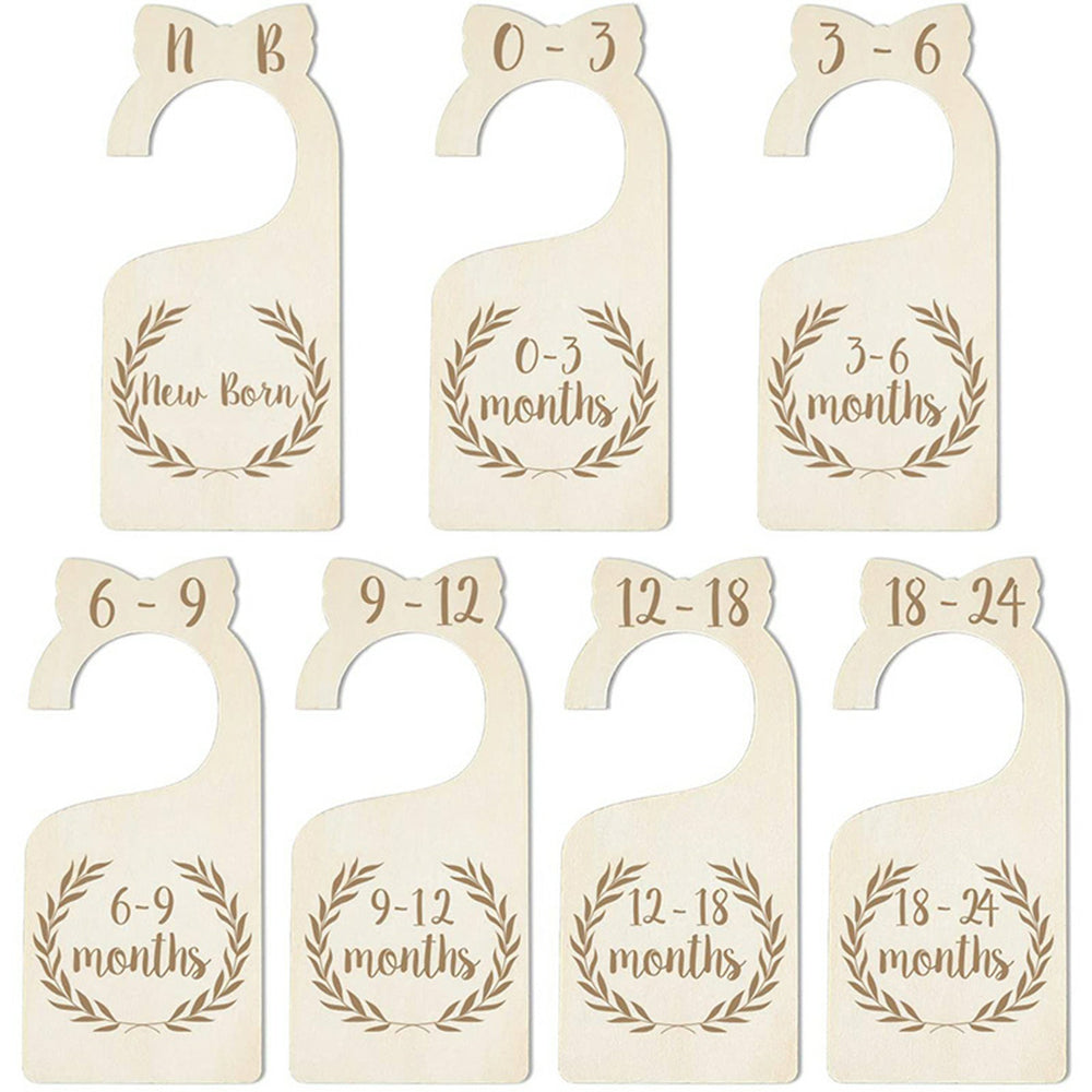 7Pcs Newborn Baby Clothes Dividers