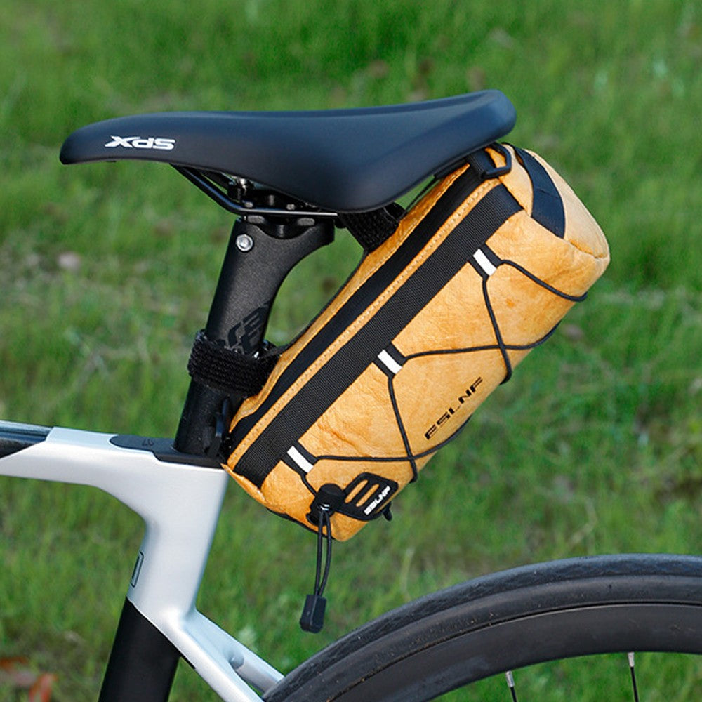 2Pcs Bike Handlebar Bag Cycling Travel Shoulder Bag Barrel Bag with Shoulder Strap