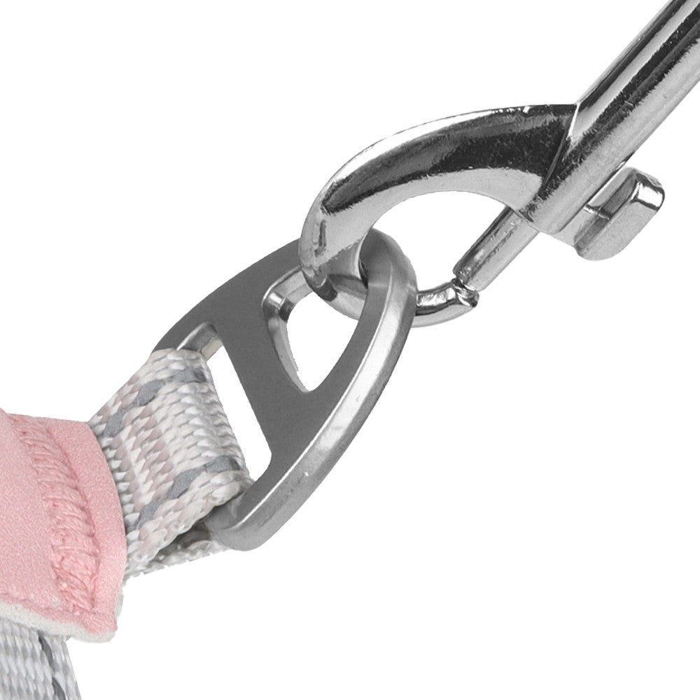 Dog Harness and Leash Set Escape Proof Pet Vest Harnesses - Pink L