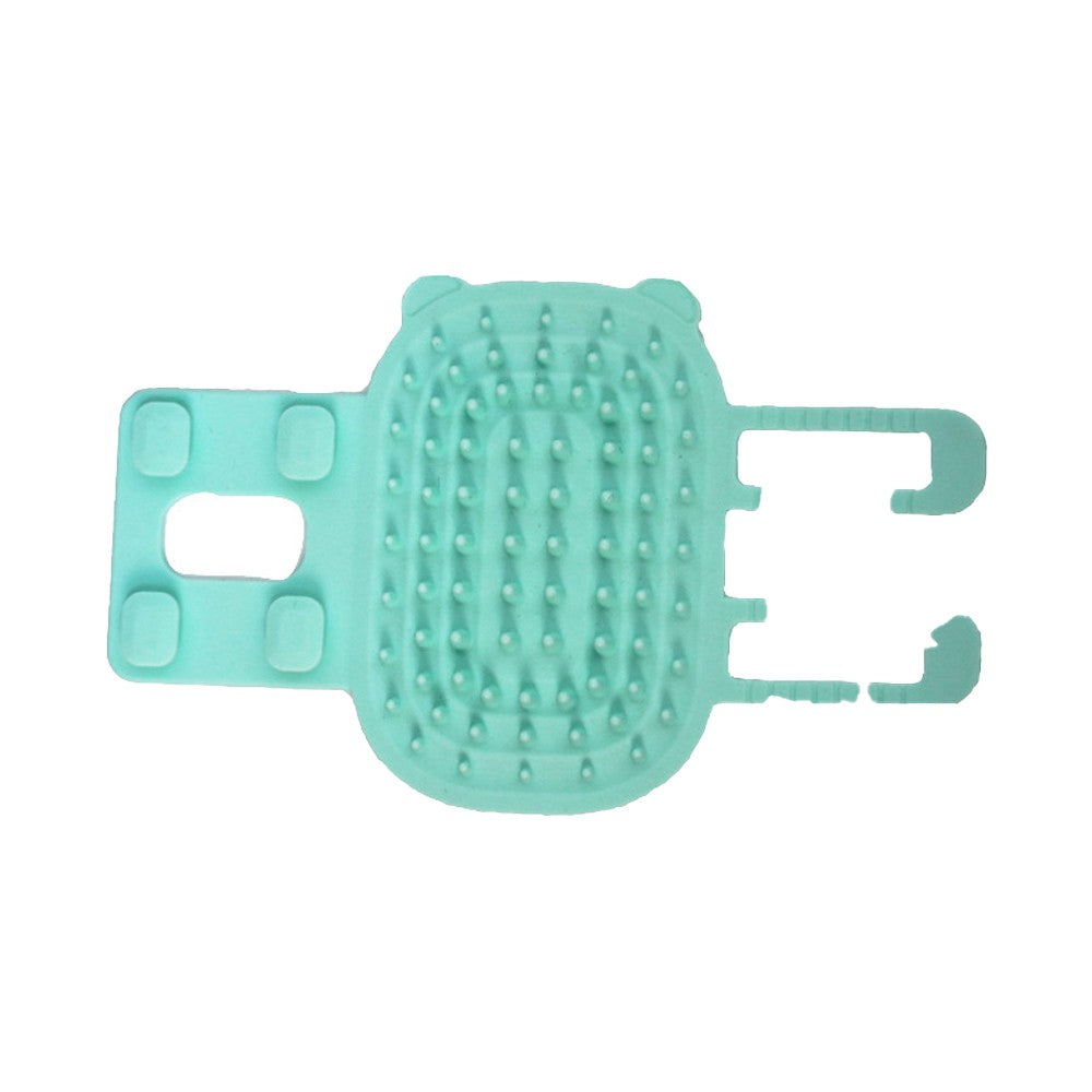 Pet Tickling Artifact Cats Tickling Comb Cat Corner Brush Pet Itch Tool - Green