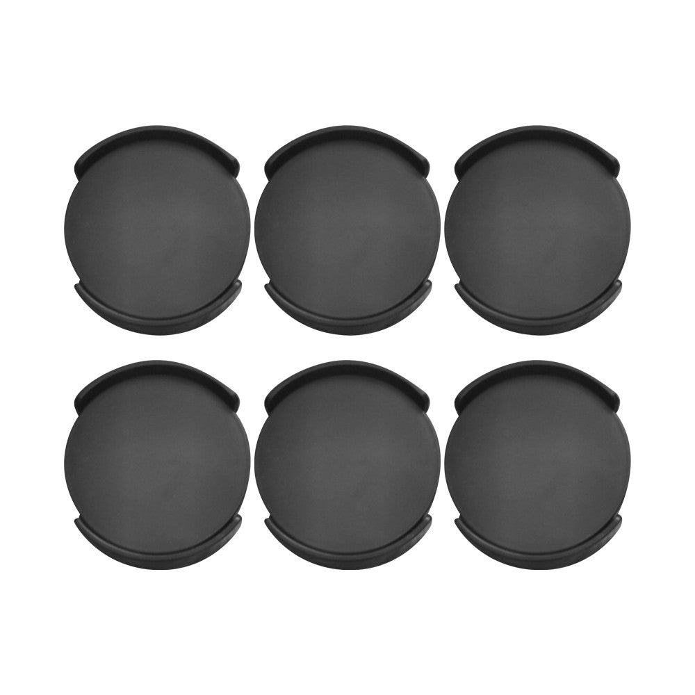 6Pcs Mug Organizers Coffee Cup Stackers Holders Save Cabinet Space - Black
