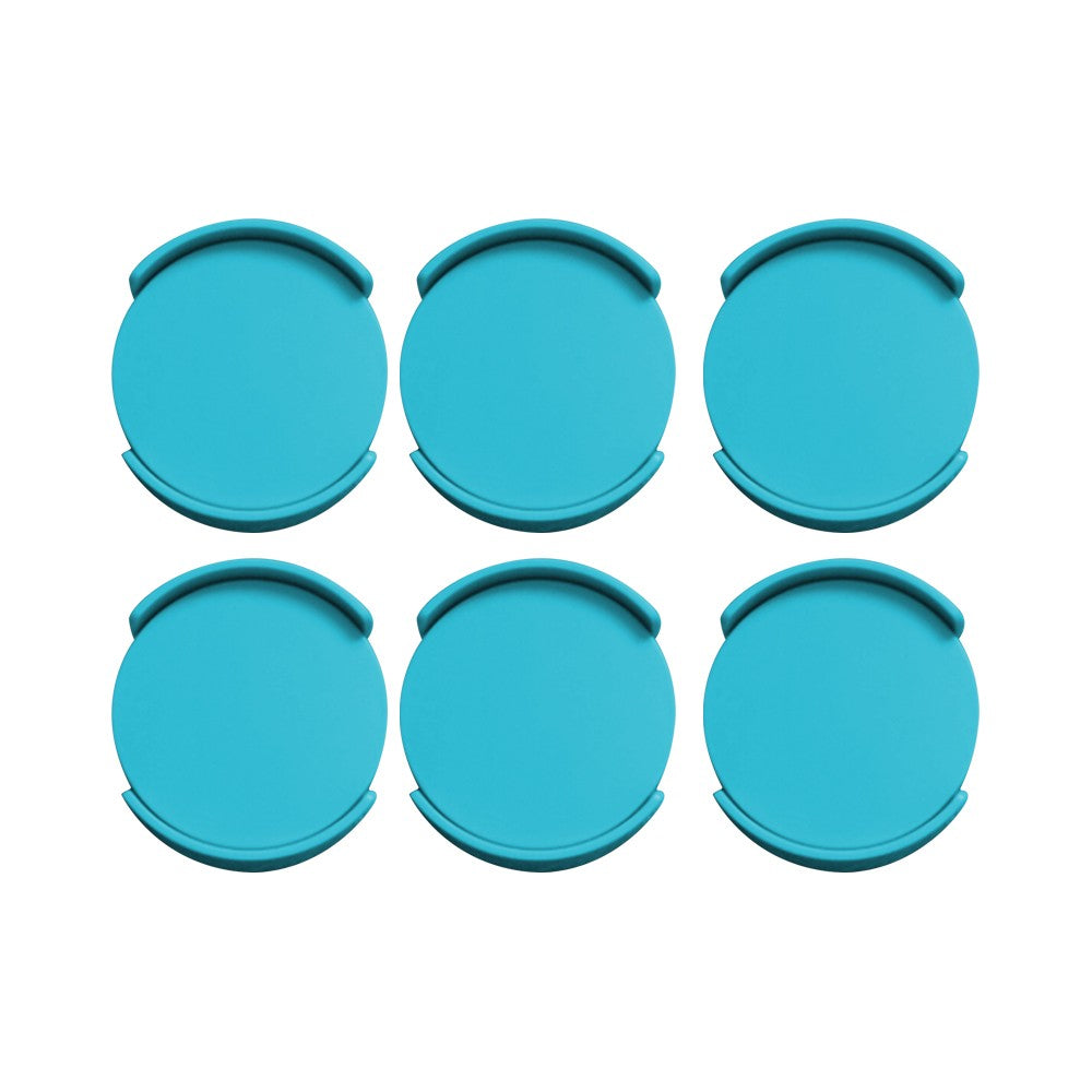6Pcs Mug Organizers Coffee Cup Stackers Holders Save Cabinet Space - Blue