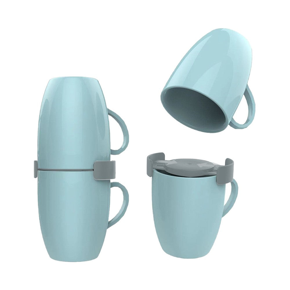 6Pcs Mug Organizers Coffee Cup Stackers Holders Save Cabinet Space - Grey