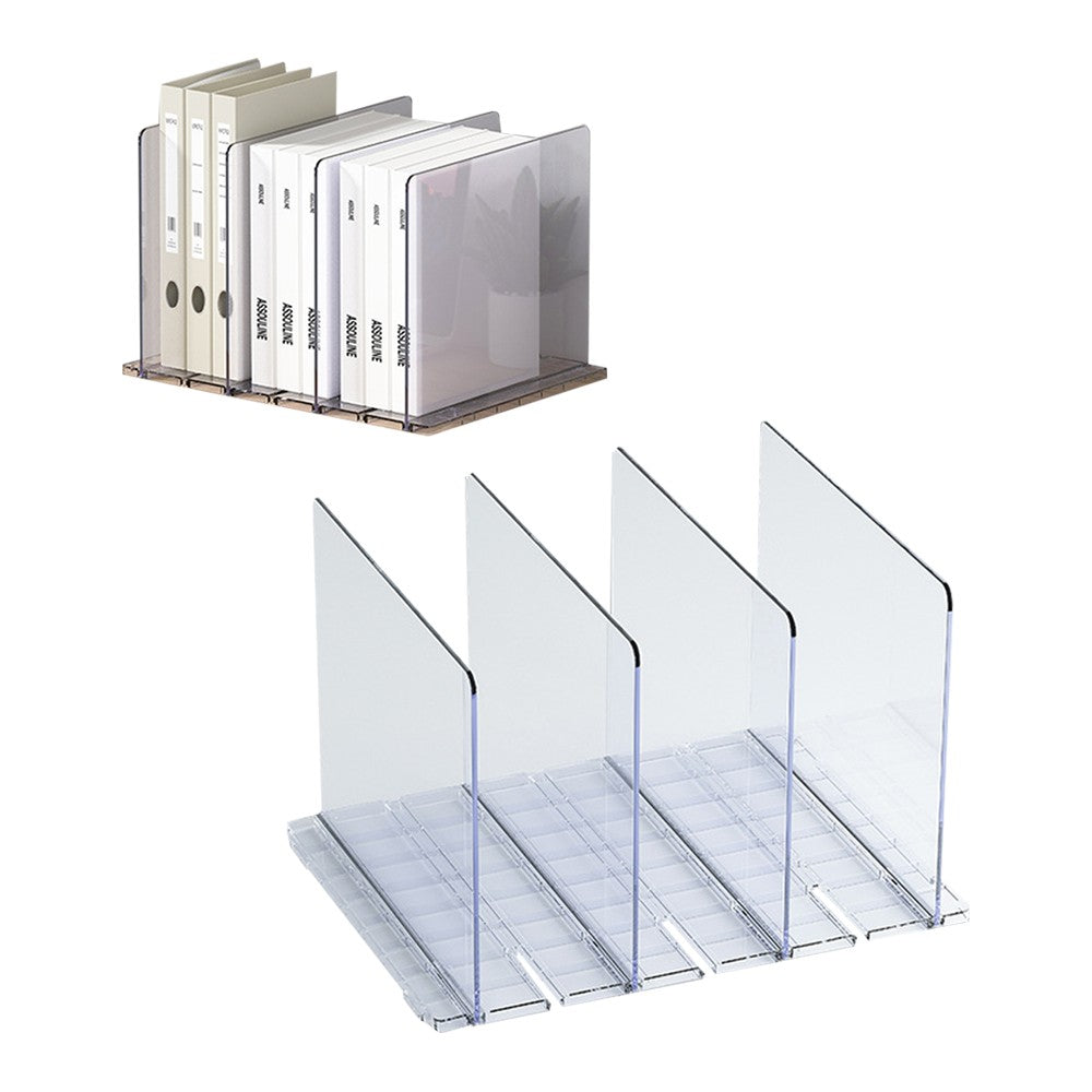 3 Compartment Adjustable Closet Shelf Dividers for Handbags Purse Clothes Books