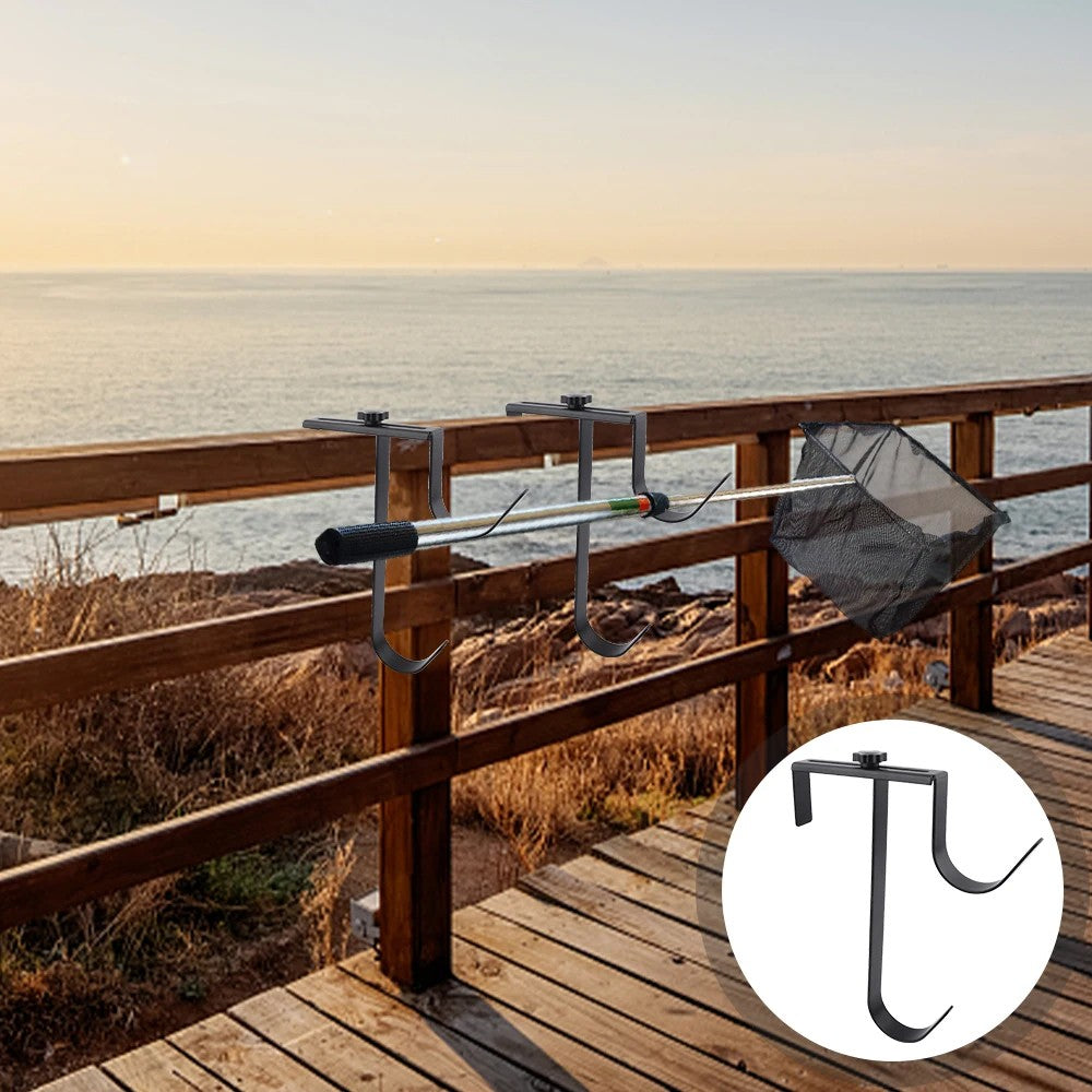 1Pc Adjustable Pool Pole Hook Pool Fence Hook for Hanging Pool Equipment