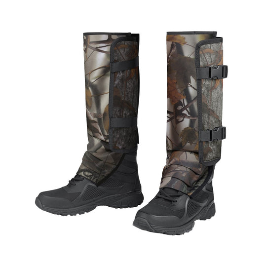 Adjustable Snake Gaiters Anti-Snake Bite Guard for Hunting Hiking - Grey