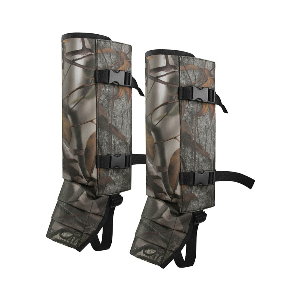 Adjustable Snake Gaiters Anti-Snake Bite Guard for Hunting Hiking - Grey