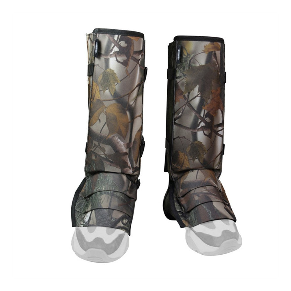 Adjustable Snake Gaiters Anti-Snake Bite Guard for Hunting Hiking - Grey