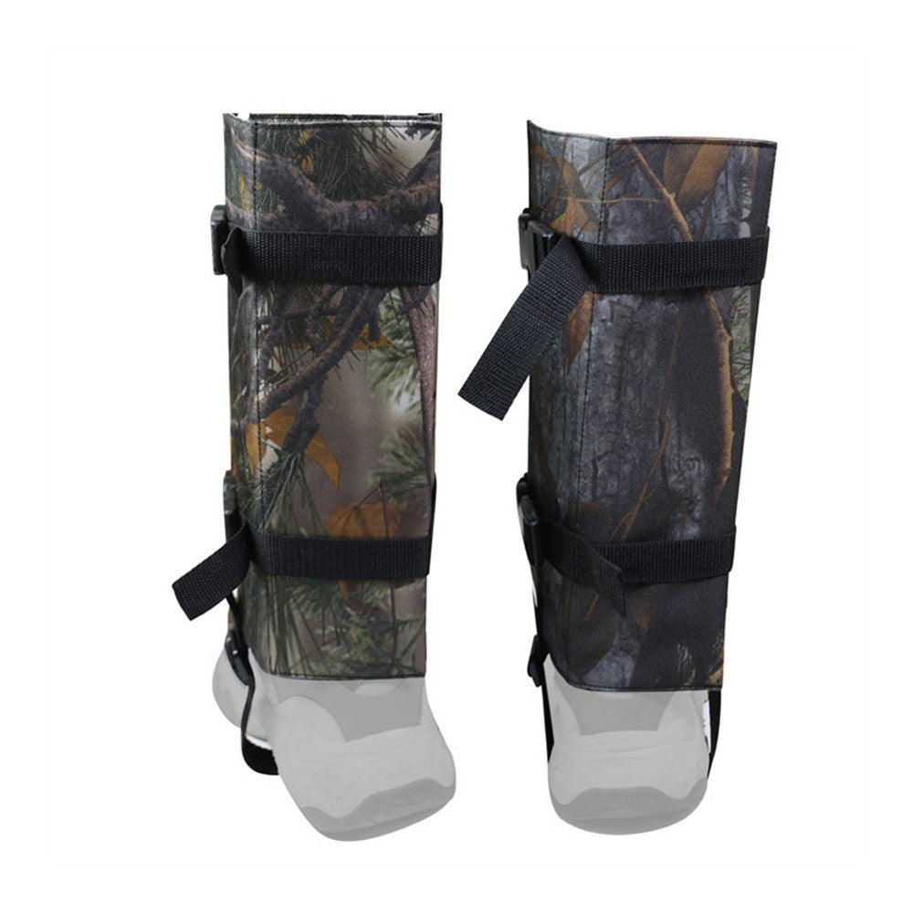 Adjustable Snake Gaiters Anti-Snake Bite Guard for Hunting Hiking - Grey