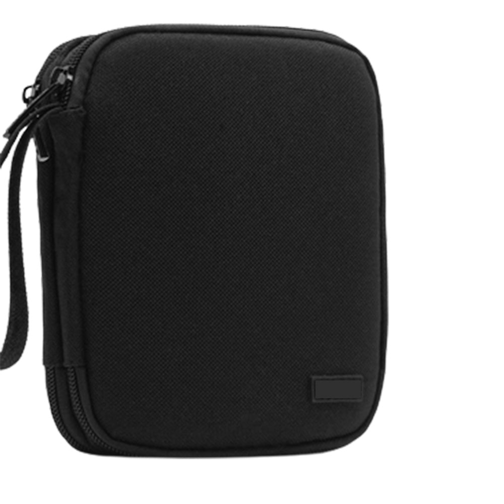 Cable Storage Bag Electronic Organizer Bag Black
