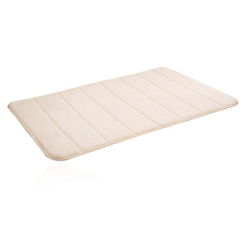 40cm x 60cm Memory Foam Bath Mat Absorbent Bathroom Floor Mat