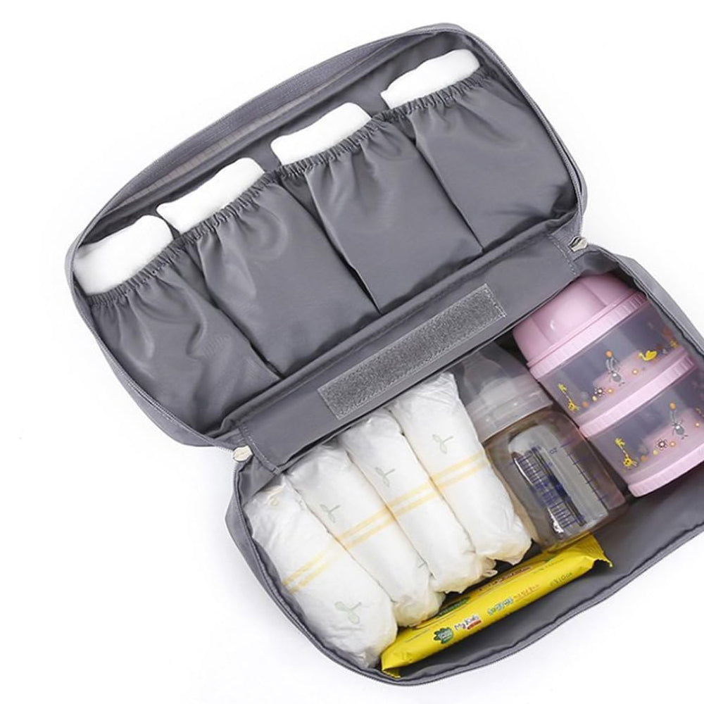 2 X Travel Underwear Bra Storage Bag Lingerie Socks Organizers Grey Navy Blue