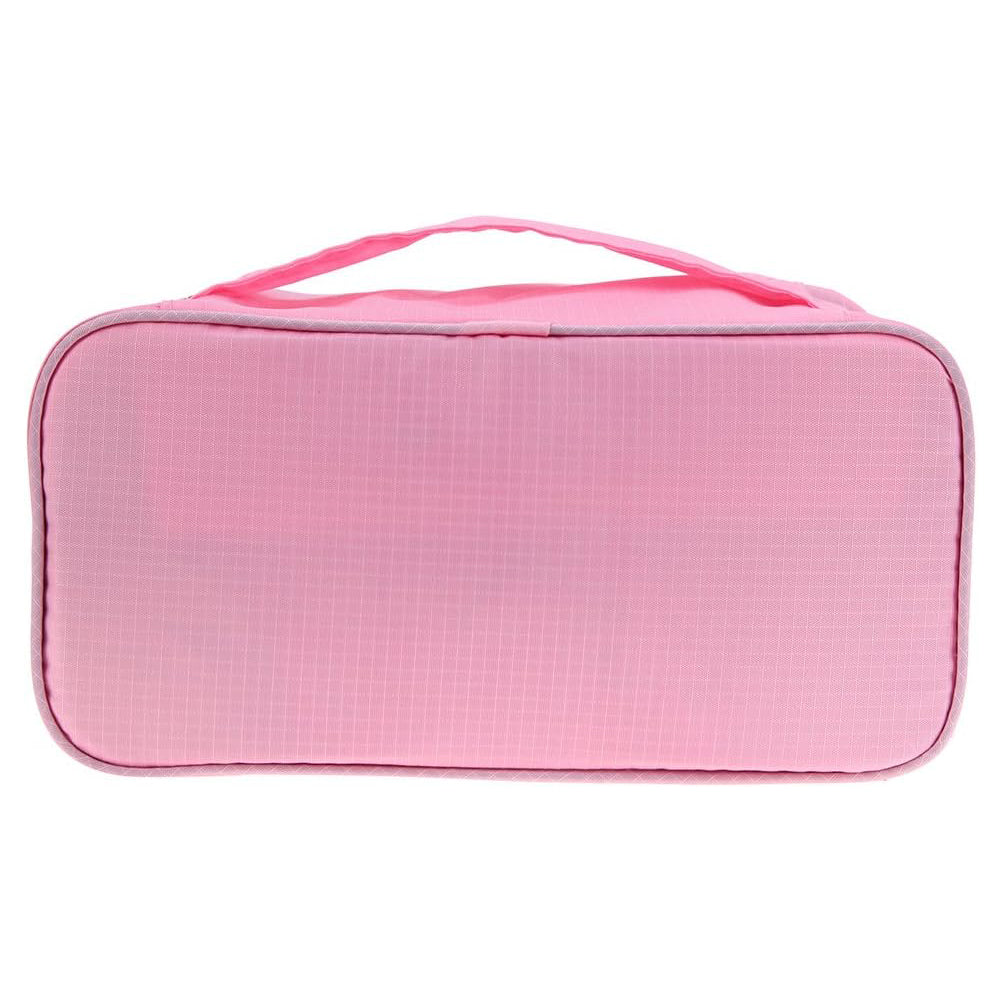 2 X Travel Underwear Bra Storage Bag Lingerie Socks Organizers Pink Light Blue