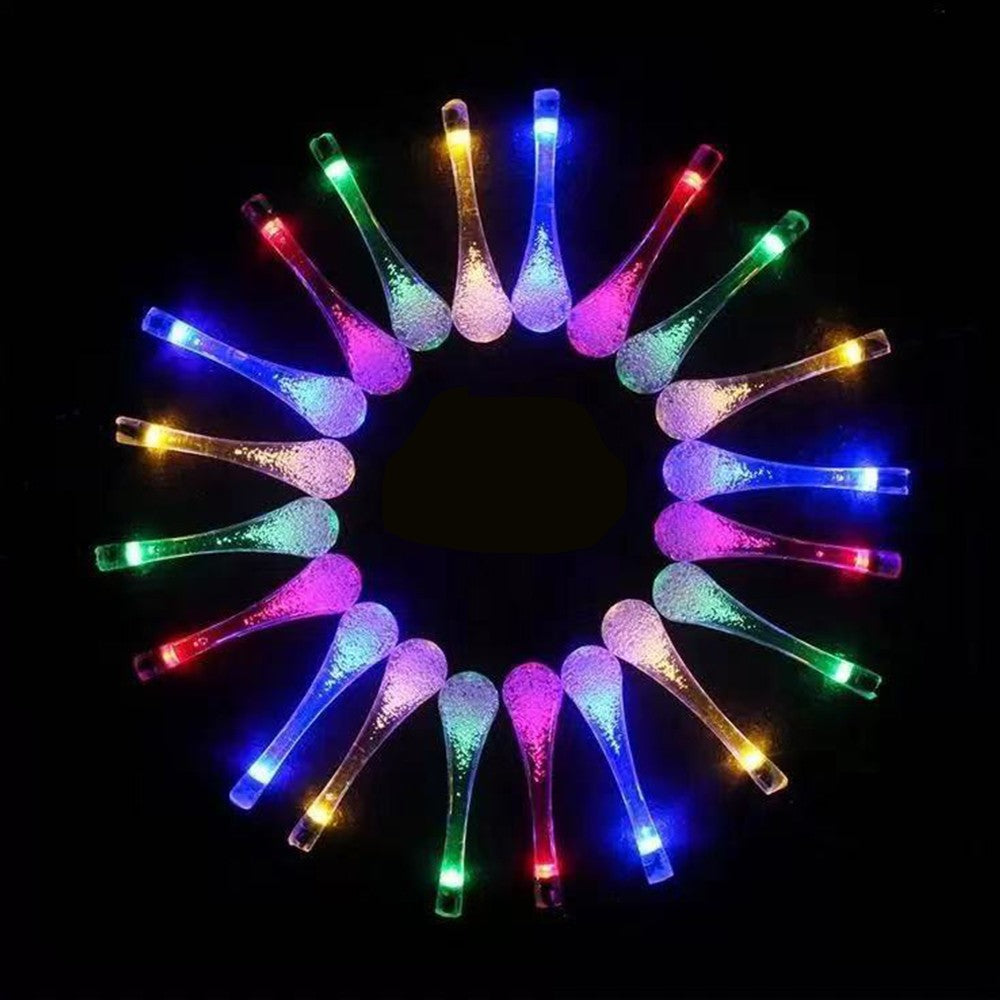 50LEDs Solar Water Drop String Light Warm Lights
