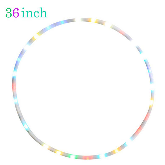 36 inch Light Up Hula Hoop Color Changing LED Hula Hoop for Kids Adults