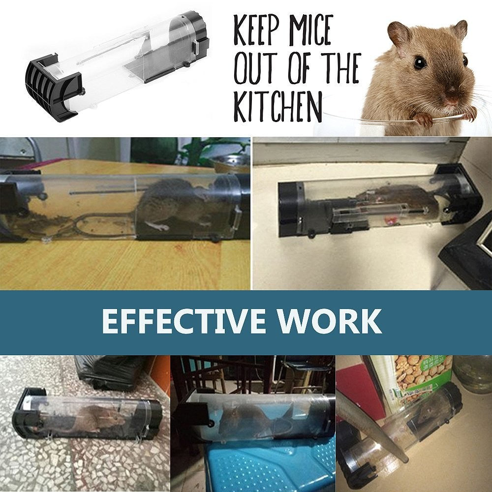 2 Pack Humane Rodent Traps No Kill Mouse Traps Rat Mice Traps Catch Cages