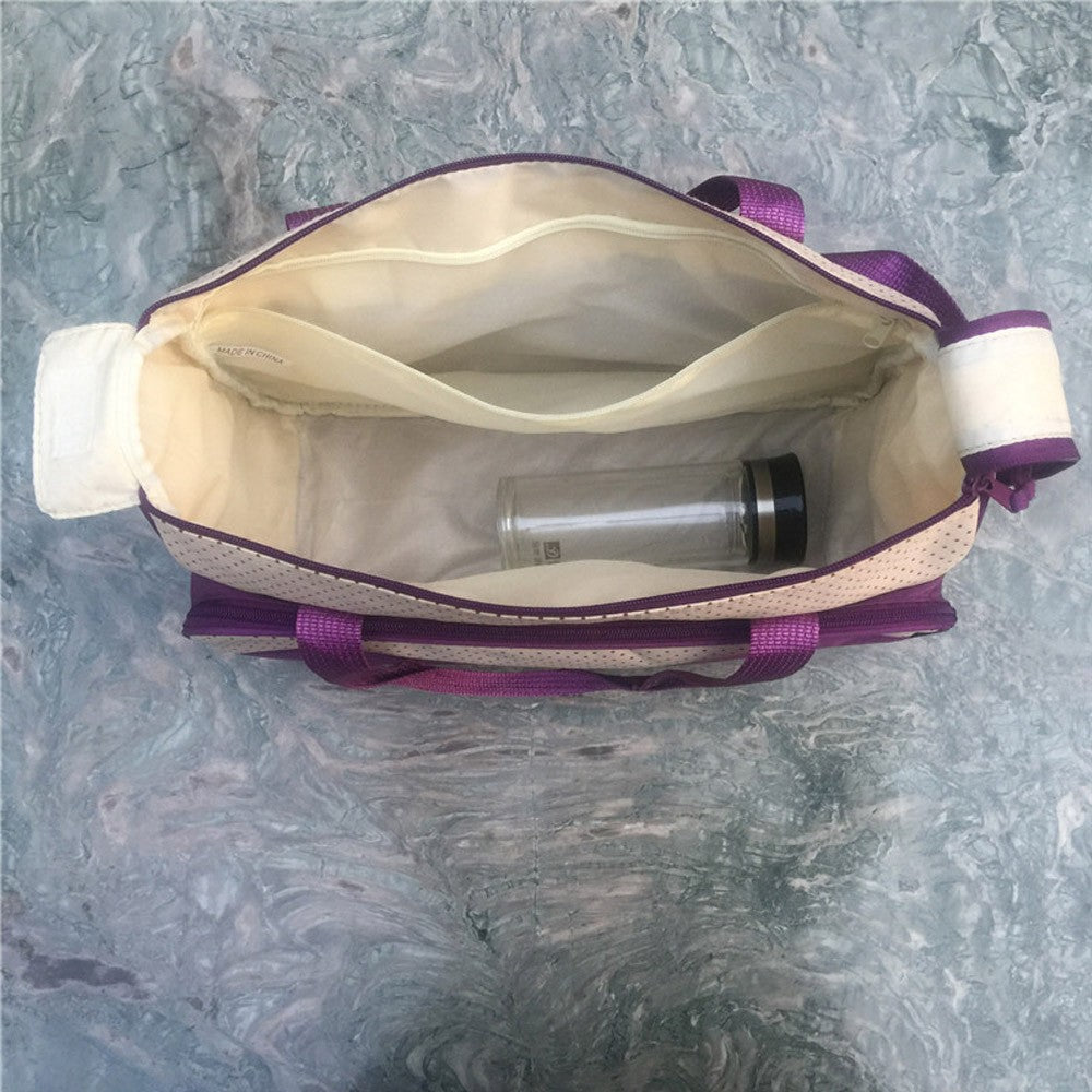 5PCS Multi Functional Mommy Bags Set Diapers Storgeage Handbag Kit