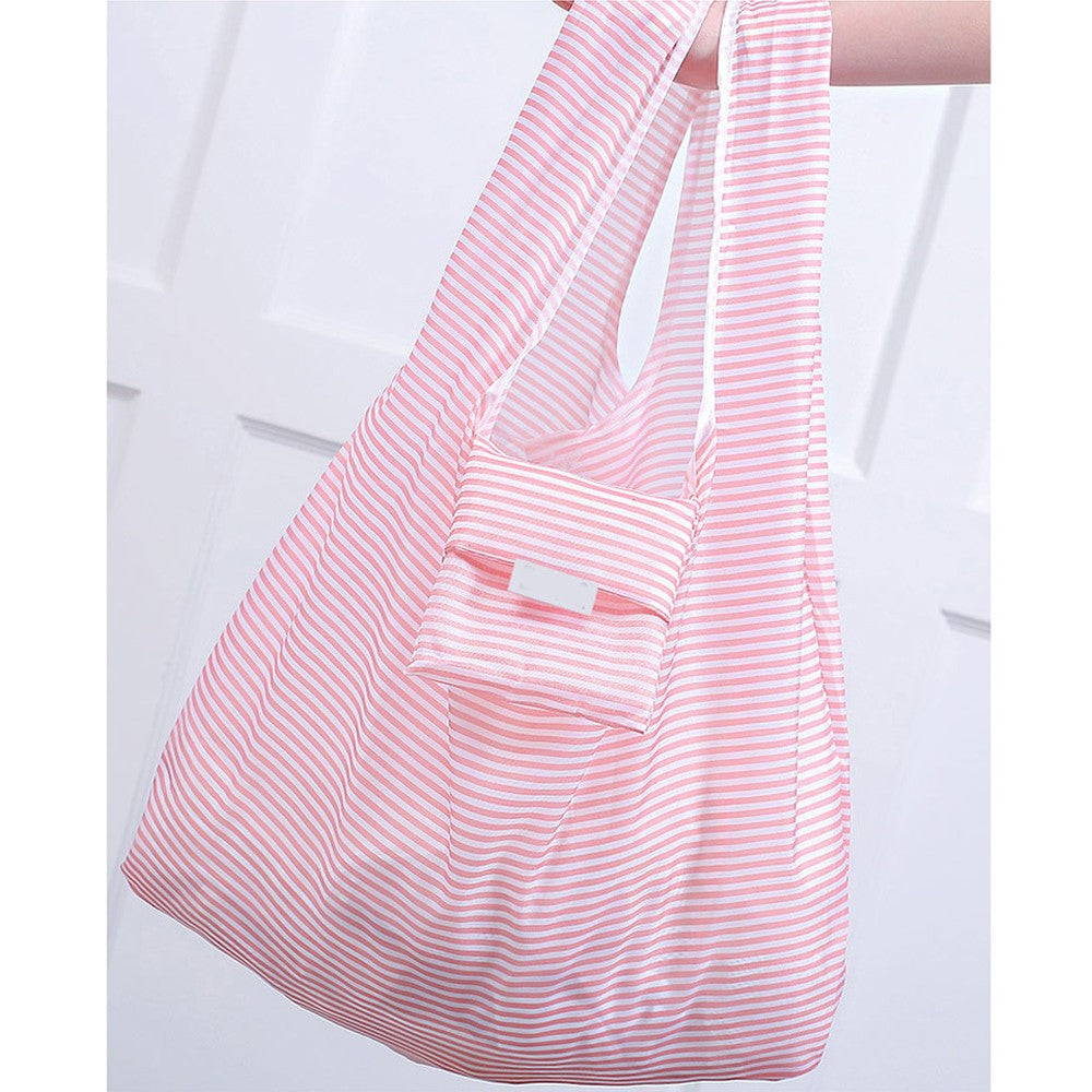 5 Pack Folding Reusable Shopping Bags Random Colour