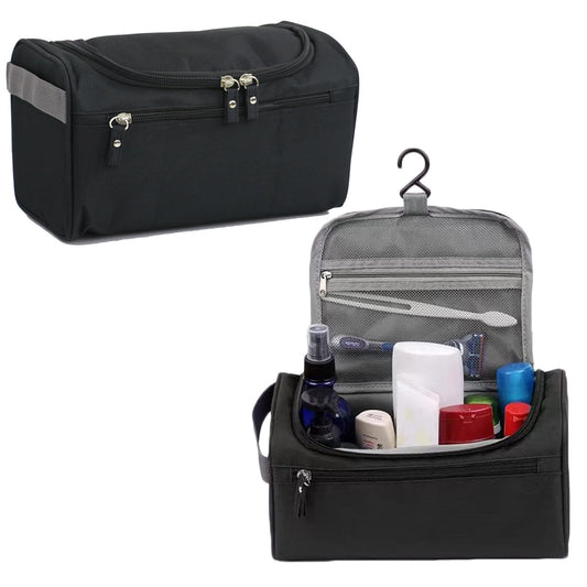 Travel Hanging Toiletry Bag Cosmetic Storage Makeup Bag Black