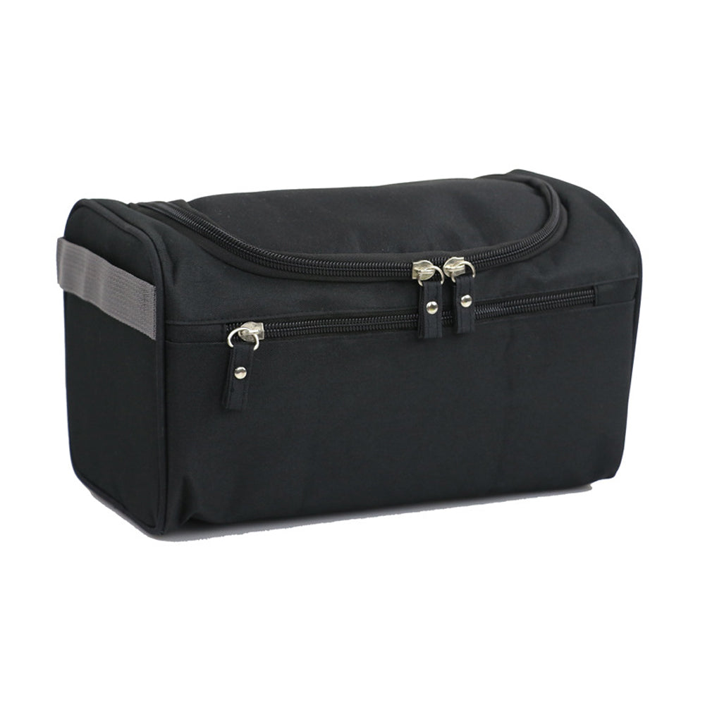 2 X Travel Hanging Toiletry Bag Cosmetic Storage Makeup Bag Grey Black