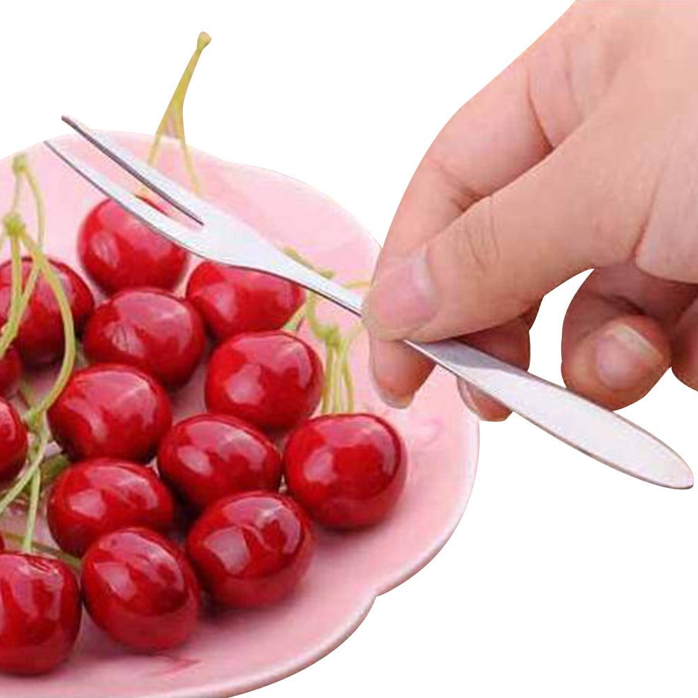 10pcs Kitchen Stainless Steel Mini  Forks
