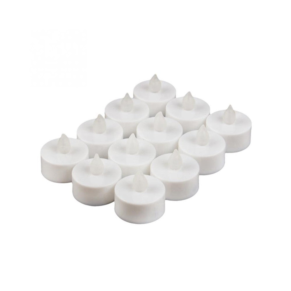 12Pcs Flameless LED Tea Light Candles Battery Powered