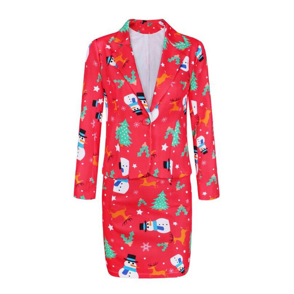 Women Christmas Floral Set Style 1