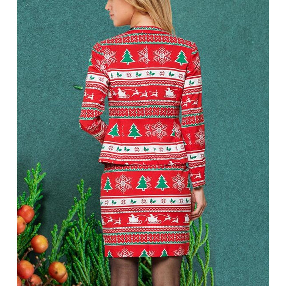 Women Christmas Floral Set Style 2