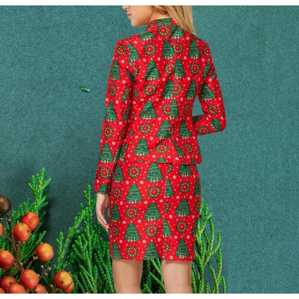 Women Christmas Floral Set Style 4