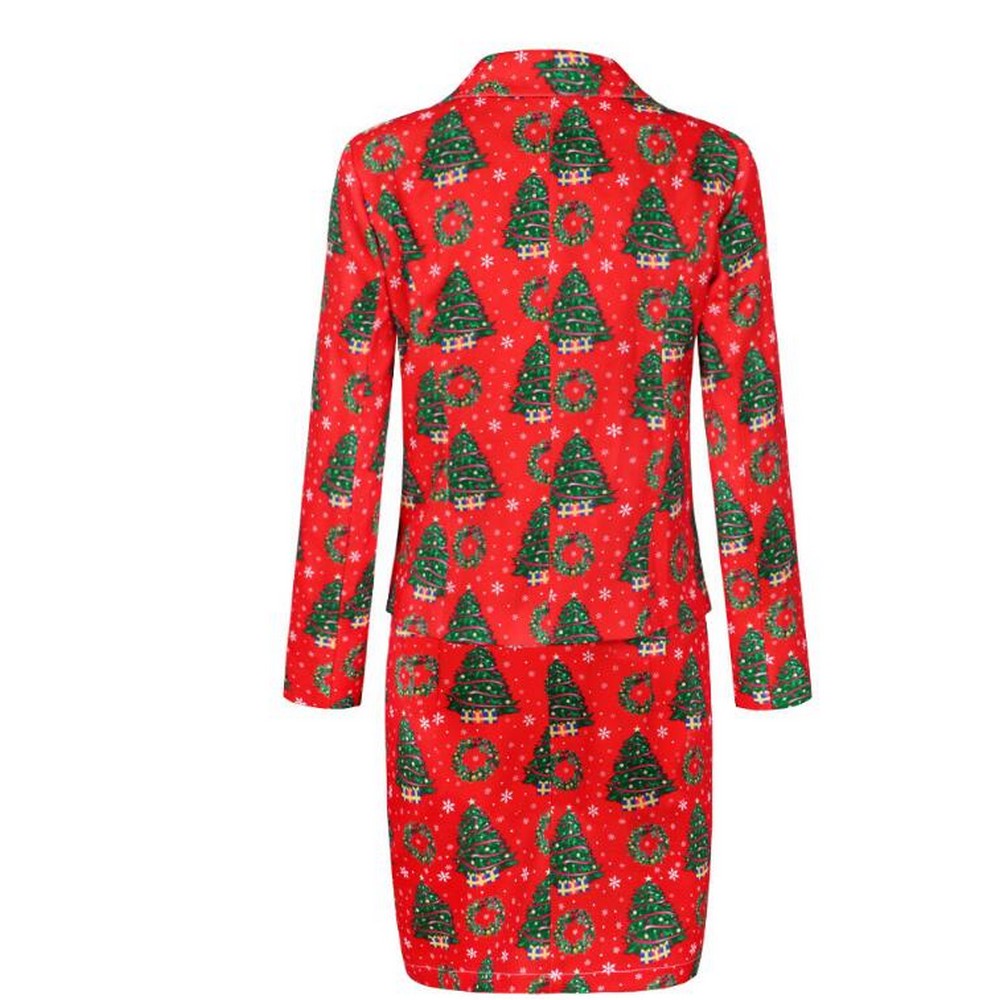 Women Christmas Floral Set Style 4