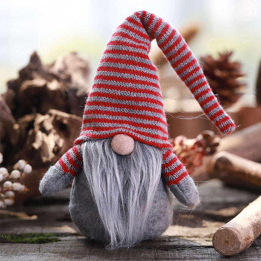 3Pcs Christmas Faceless Doll Decoration Ornaments