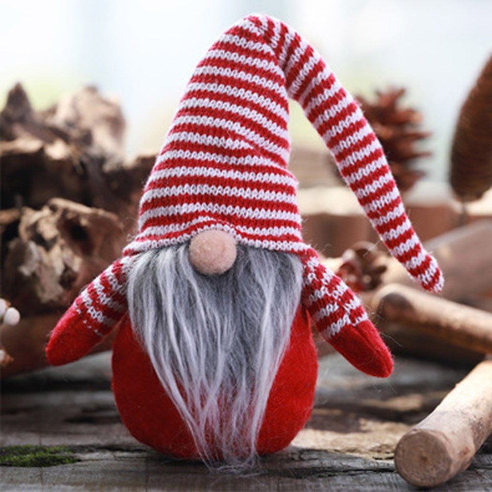3Pcs Christmas Faceless Doll Decoration Ornaments