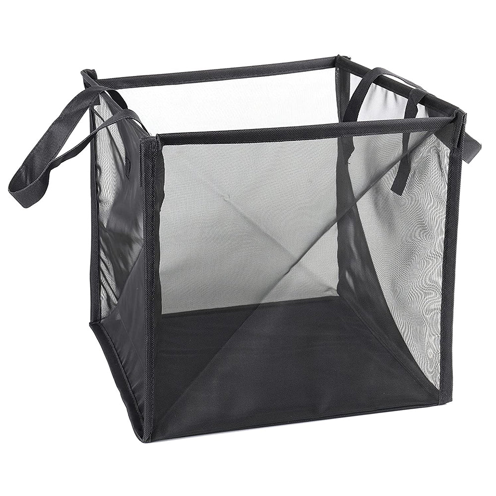 2X Black Laundry Hampers Bathroom Laundry Basket Laundry Bag Clothes Bin Toy Bin