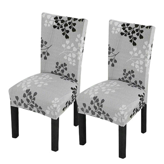 4X Chair Cover Stretch Seat Protector Armless Dining Chair Slipcover Style A