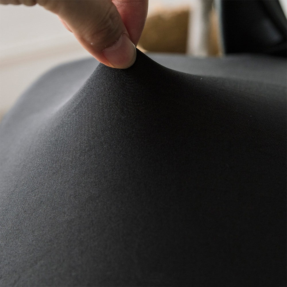 1Pc Office Chair Cover Water Resistant Computer Chair Slipcovers Grey M