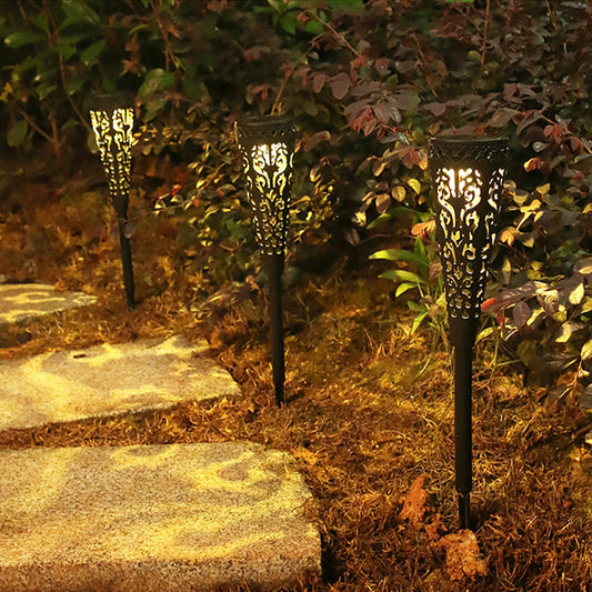 4 X Solar Powered Lights Outdoor Garden Lighting Warm Light Style 1