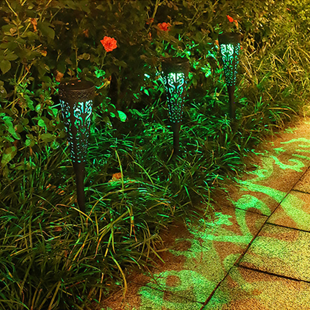 4 X Solar Powered Lights Outdoor Garden Lighting Multicolor Style 1