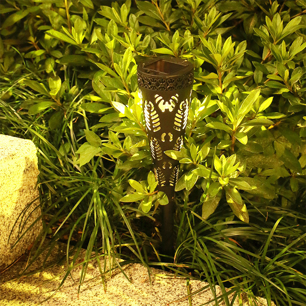 4 X Solar Powered Lights Outdoor Garden Lighting Warm Light Style 2