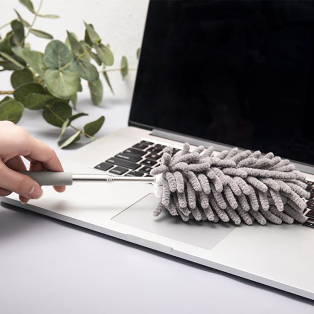 Set of 8Pcs Microfiber Duster with Extension Pole